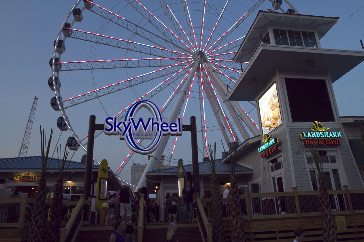 See Myrtle Beach From 18 Stories High On The Skywheel Digital Vacation Quest Blog